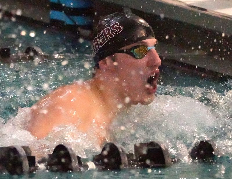 Scarsdale's Avi Stahl won the 200-yard freestyle at the Section 1 Boys Swimming Championships, held at Felix Festa Middle School in West Nyack Feb. 10, 2026.