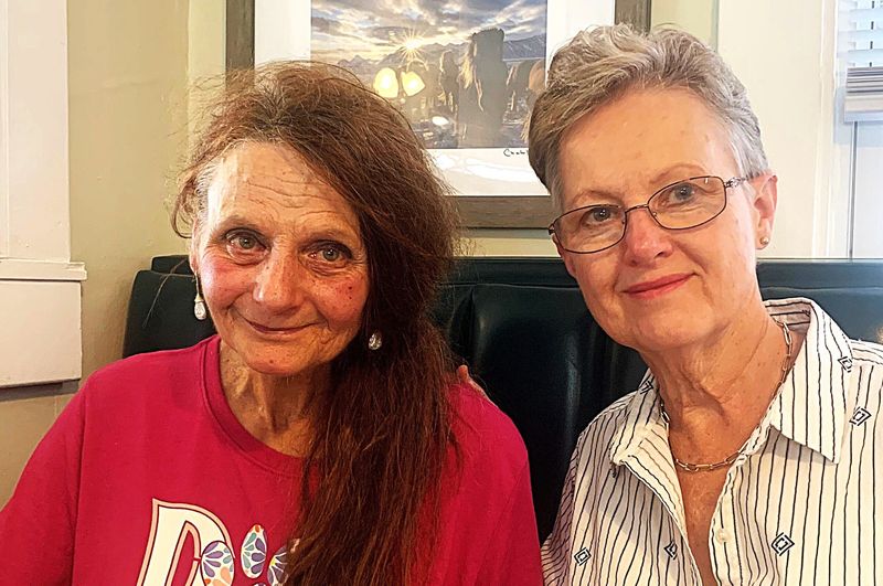 Barb McClure, right, owner of Barb's Soup's On Cafe in Elmira, will host a fundraiser Feb. 20 to benefit Linda Reichel and her animal rescue operation, A Voice for All Animals/Second Chance Ranch.