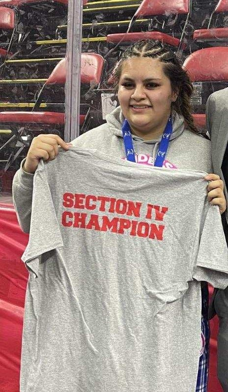 Horseheads wrestler Ellisa Bly was voted Guthrie Athlete of the Week for Feb. 8-14, 2026.