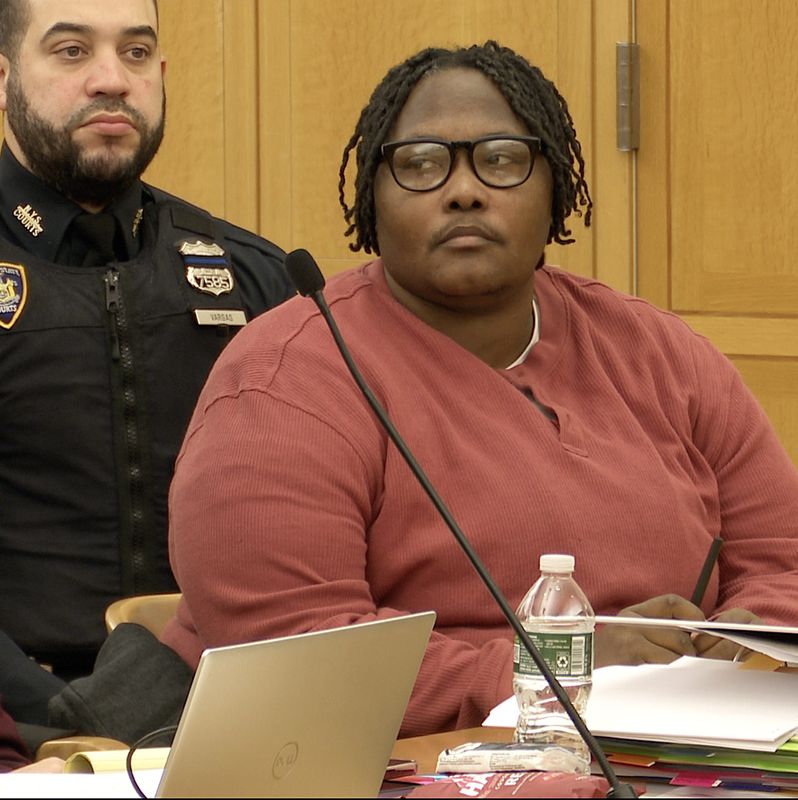Defendant Kenya Tilford during opening statements of her murder trial at Westchester County Courthouse Feb. 25, 2026.