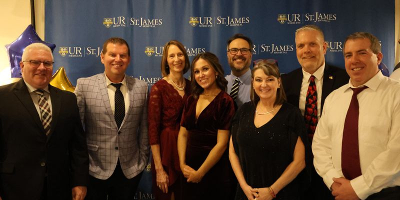 The St. James Hospital Foundation Beat the Blues Gala raised just under $34,000 during the event held on Feb. 14 at The Main Place in Hornell.