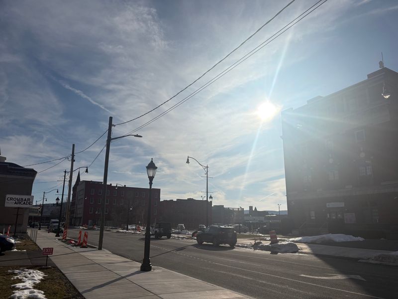 A sunny afternoon on Washington St. in downtown Binghamton on Feb. 26, 2026.
