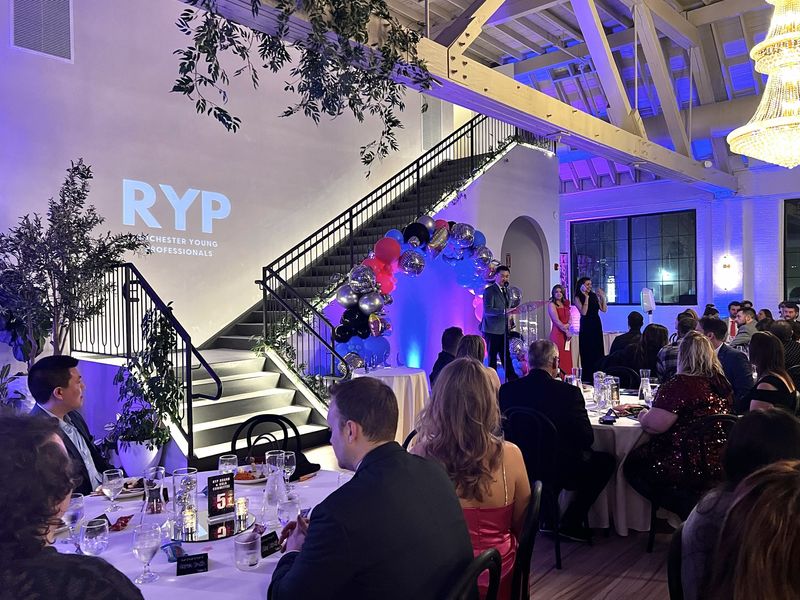 Rochester Young Professionals (RYP) celebrated the one-year anniversary of their relaunch with by hosting a Gala to honor the impact of local volunteers.