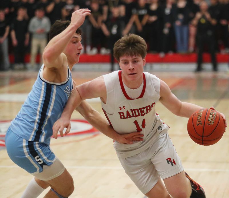 Action from the Section 9 Class A boys basketball semifinal game between Saugerties and Red Hook on March 4, 2026.