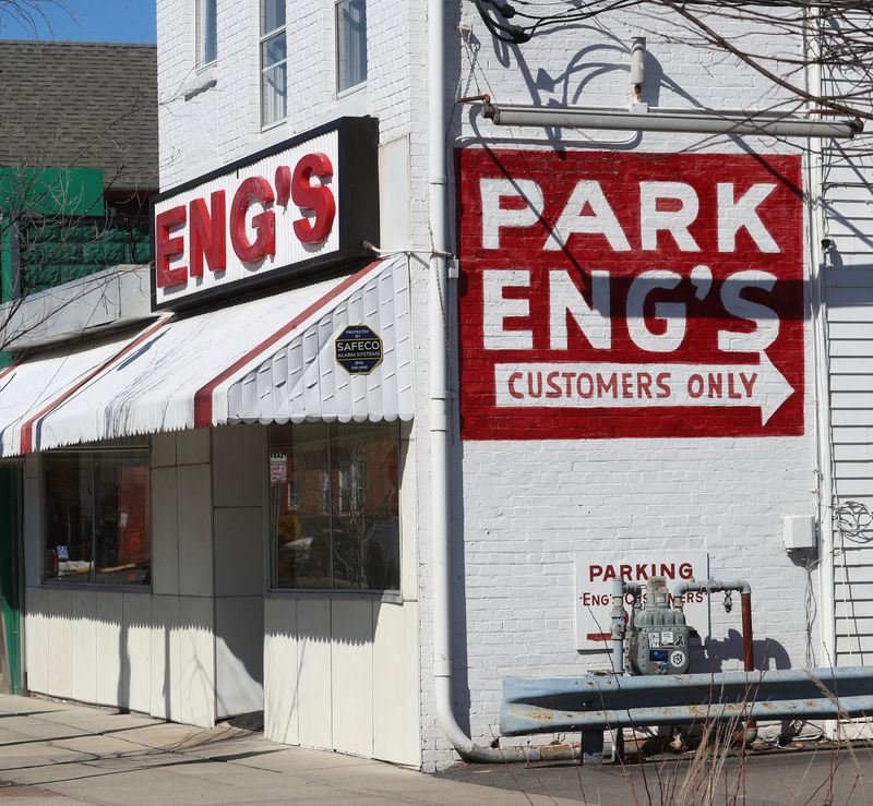 Eng’s Restaurant on Broadway in Kingston on March 9, 2026. The restaurant won the James Beard America's Classic Award. Patrick Oehler/Poughkeepsie Journal