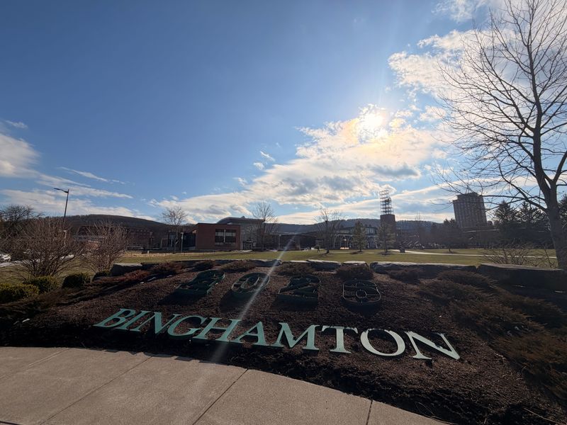Binghamton University, pictured on March 19, 2026.