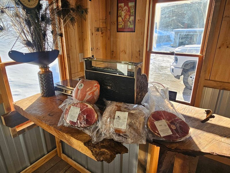 The Green Acres Family Farm store will host its grand opening at 8047 Schwab Hollow Road in Wayland on March 28. The store carries a variety of organic meat products and maple syrup.
