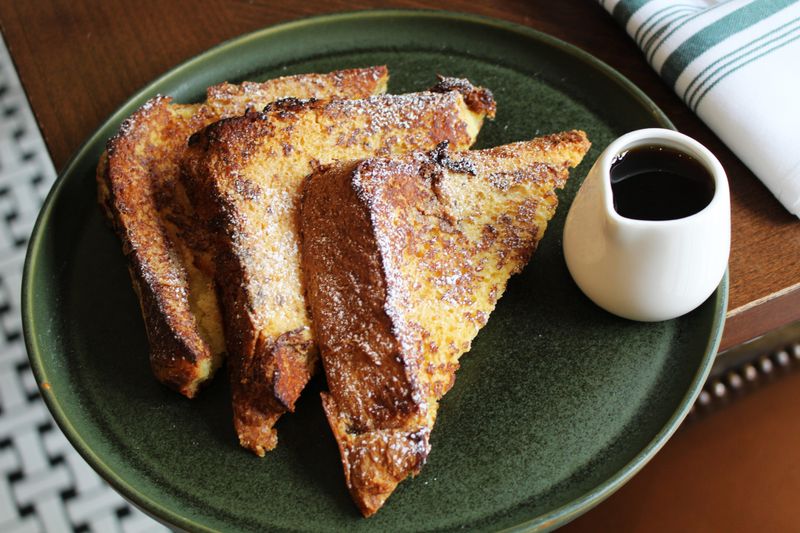 French toast is a brunch staple at Café Deux in Harrison.