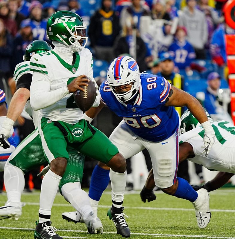 Bills defensive tackle DeWayne Carter missed all of 2025 and now is fighting to retain his roster spot in the new defense.