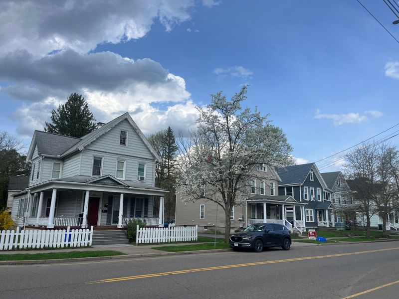 A warm, cloudy afternoon in Binghamton on April 16, 2026.