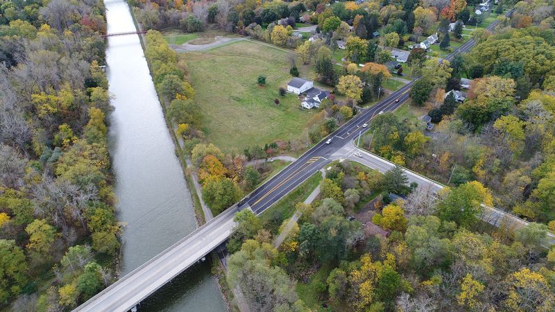 Below is an archive photo of Ayrault Road in Perinton-Fairport.