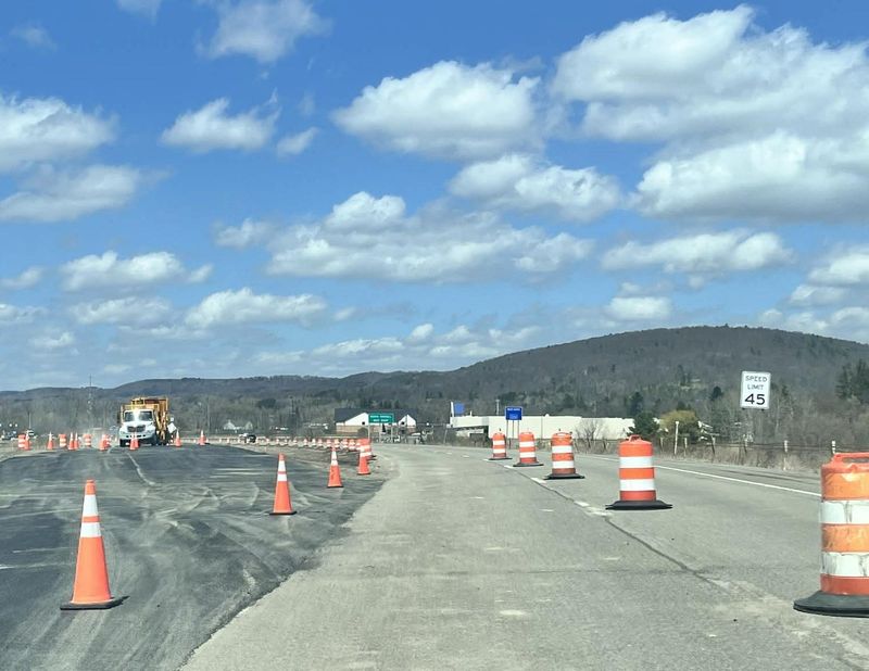 State Route 36 in the City of Hornell is an active construction zone during work on the $64.1 million Gateway Corridor Project.