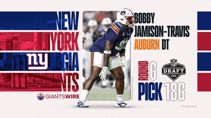 Giants select Bobby Jamison-Travis