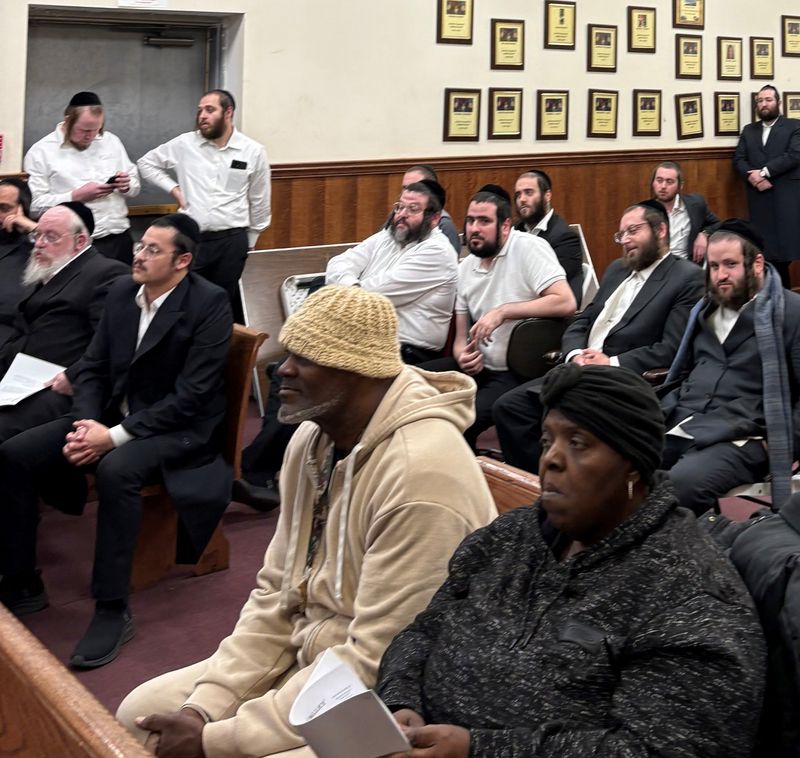About 60 people attended a Spring Valley Board of Trustees meeting on Tuesday, April 29, 2026, at the village's offices.