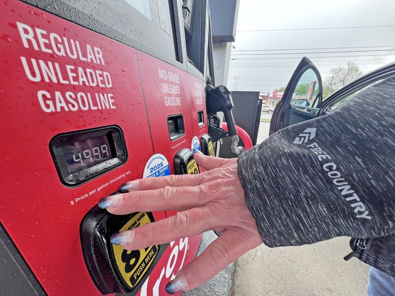 Motorists filling up at the pumps Thursday found gas prices reaching five dollars a gallon.