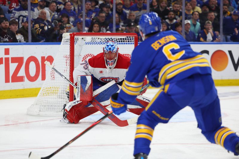 Montreal goalie Jakub Dobes gave up goals on three straight shots in the first period, then never allowed another.
