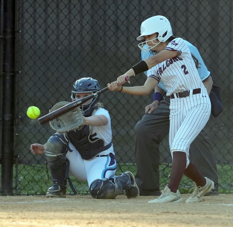Albertus Magnus softball defeated Ursuline 8-5 at Albertus May 12, 2026.