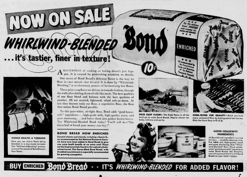 This ad appeared in the Rochester Democrat and Chronicle on April 18, 1941.