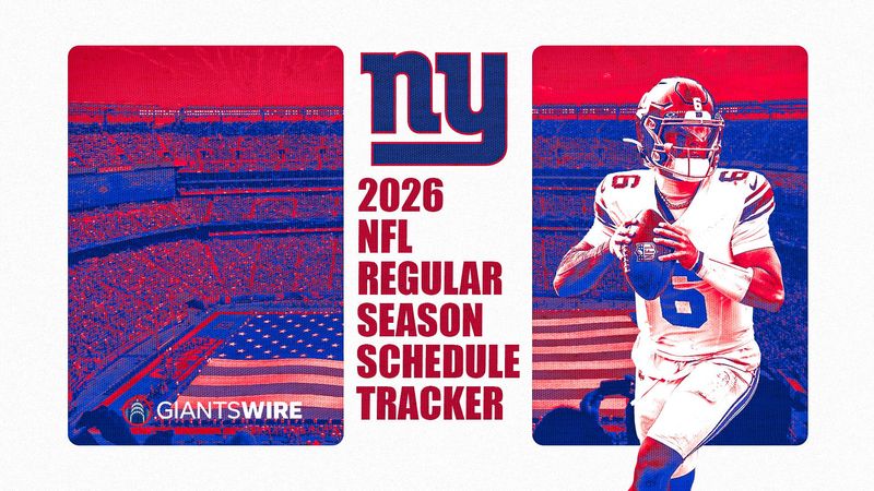 New York Giants 2026 schedule release tracker