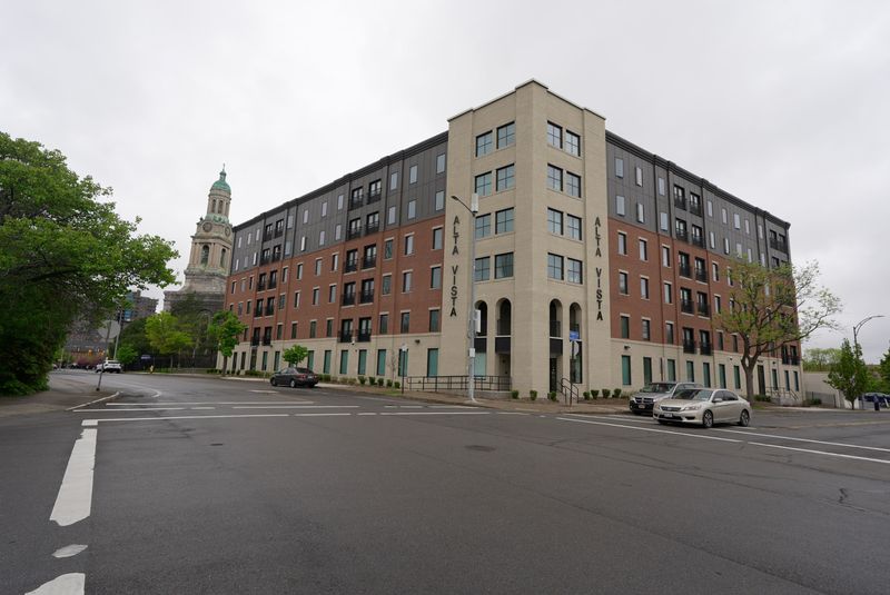 The Altta Vista at St. Joseph located at the corner of Pleasant and Franklin Streets in Rochester on May 14, 2026 is part of the downtown revitalization initative.
