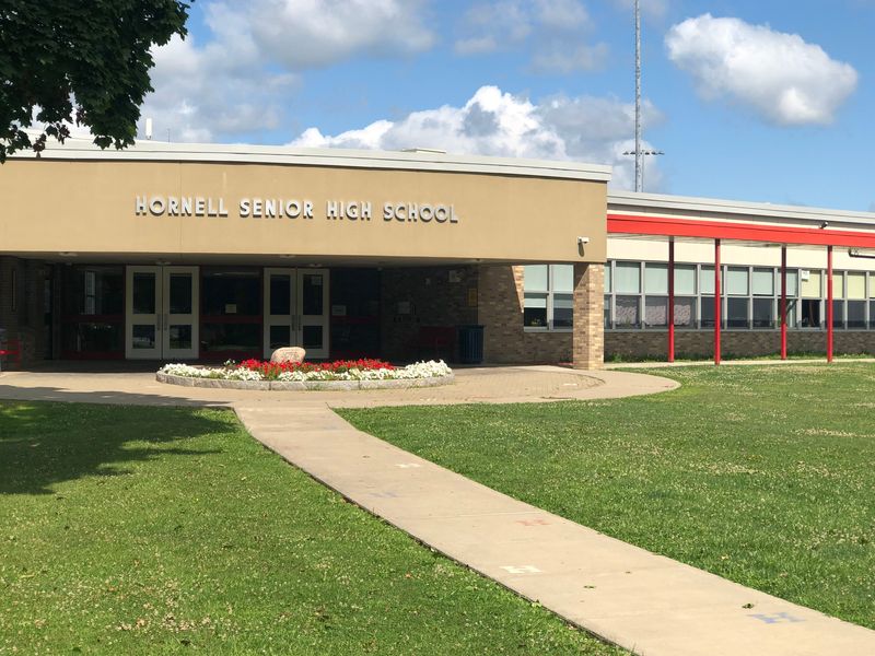 Hornell Senior High School, 134 Seneca St., in the City of Hornell.