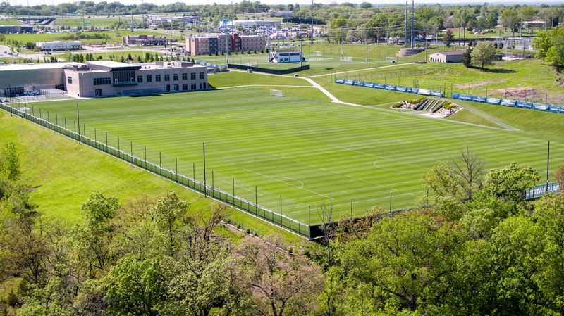 A general view of the Sporting KC Training Centre, the location chosen by Argentina to serve as their base camp for 2026 FIFA World Cup.