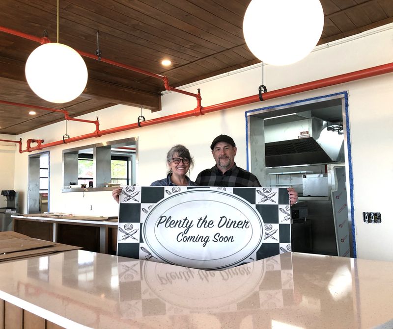 Plenty the Diner's Michelle and Brendan Halloran purchased the iconic Bob's 'n' Ruth's and the Vineyard Restaurant building in February 2025.