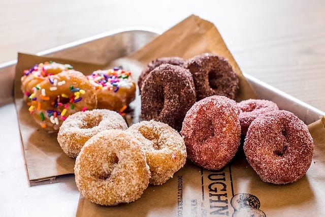 Some of the goodies you'll find at Doughnuttery, coming later this year to Ridge Hill in Yonkers.