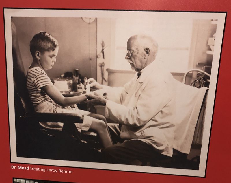 Dr. Alfred Mead, one of the Ontario County "Changemakers" included in a new exhibit at the Ontario County Historical Society Museum, began practicing medicine in the village of Victor in March 1880.