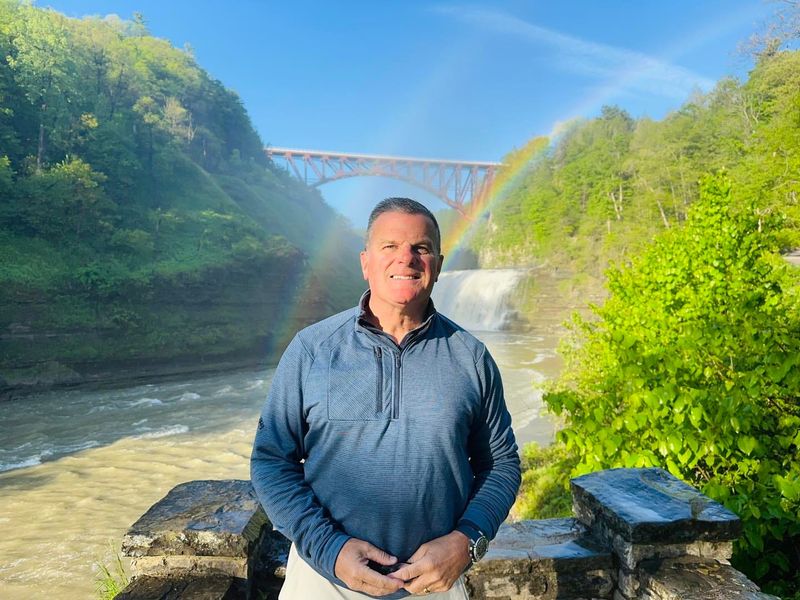 Not long after taking this image at Letchworth State Park, John Kucko had a seizure while driving home. It later was found to have been caused by a brain tumor.