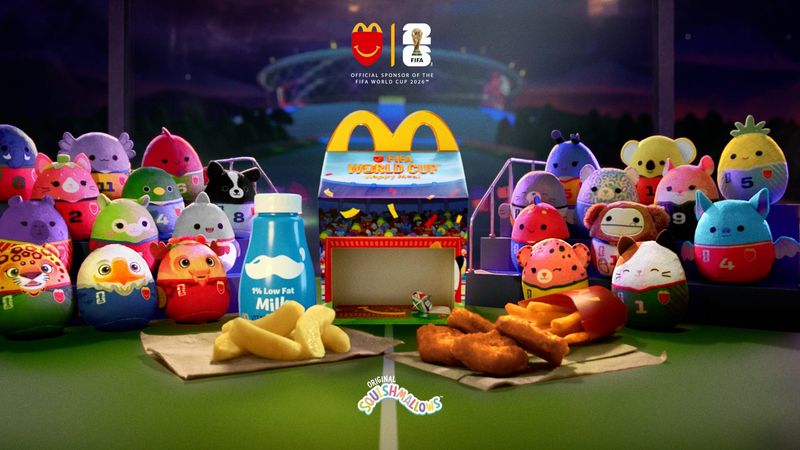A handout image of the McDonald's FIFA World Cup 26 Happy Meal.