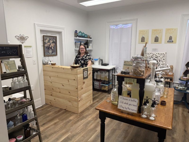 Jen Harris, Jenni B's Henna Hut Refillery & Shop owner, said the shop features handmade lotion bars, soaps, beard balms, body care products and much more. It is open Saturday from 10 a.m. to 4 p.m. at 56 E. First. St., Corning.