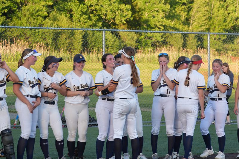 Pine Bush defeated Clarkstown South 7-3 in the state softball regional at Monroe-Woodbury High School June 4, 2026.