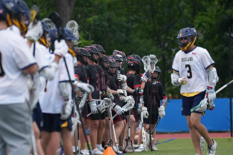 Rye defeated Highland 19-3 in the boys state lacrosse Class C regional final at Middletown High School June 6, 2026.
