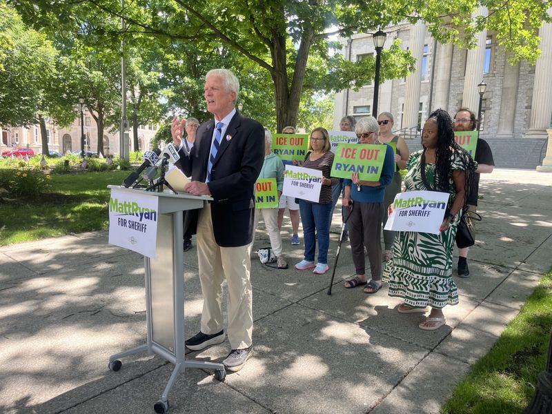 Former Binghamton mayor Matt Ryan called out Broome County Sheriff Fred Akshar, blaming the recent salmonella outbreak on a "disregard for the lives of people in his care."