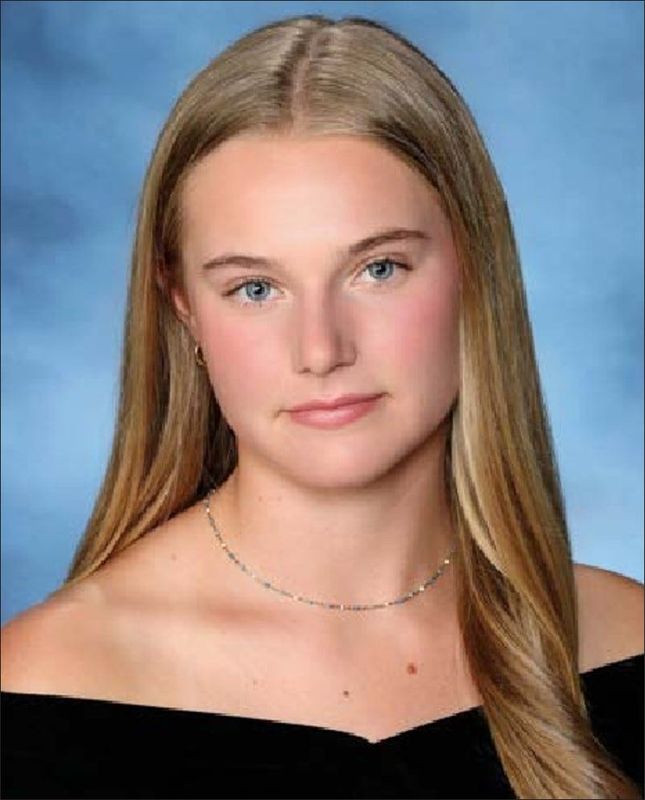 Rhinebeck High School female scholar-athlete Eleanor Firestone. RHINEBECK ATHLETICS