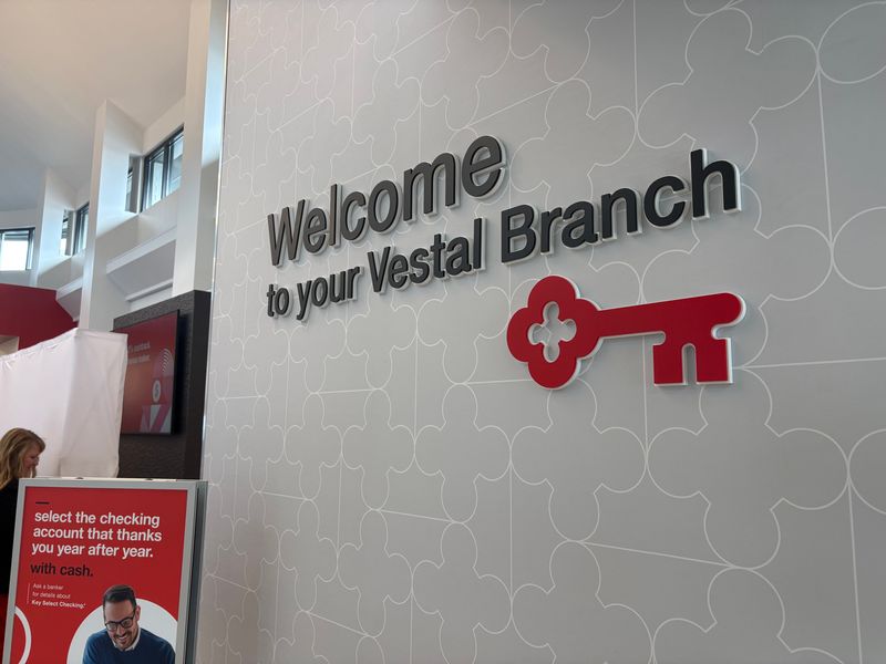 KeyBank held its grand opening for the new Vestal location, situated at 2531 Vestal Parkway E., on June 18, 2026.