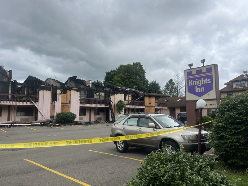Six people were killed and dozens were displaced in a fire on June 22 that destroyed the Knights Inn in Endwell.