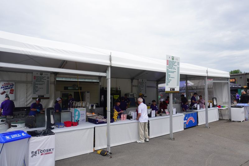 The concessions stand at the 2026 Dick's Sporting Goods Open.
