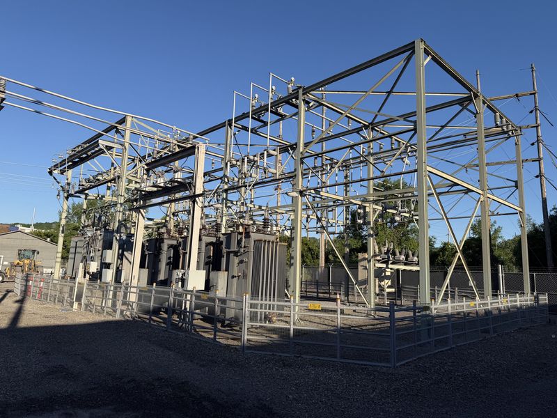 The Fourth Street Substation in Ithaca is undergoing upgrades, according to New York State Electric and Gas officials.