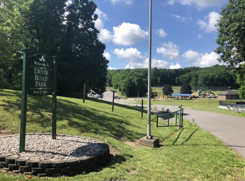 A grand opening and ribbon-cutting ceremony is planned for 9:30 a.m. June 27 at the Dryer Road Park Playground in Victor.