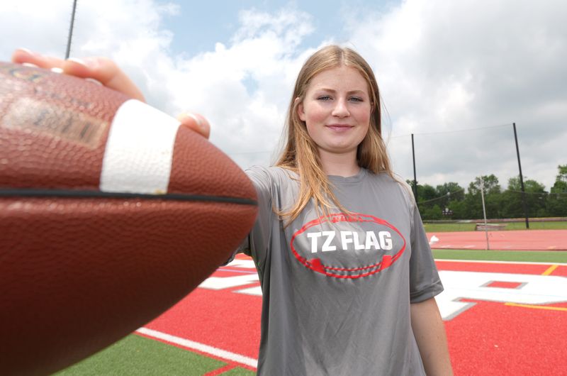 Tappan Zee's Eve Girardi, lohud's 2026 Flag Football Player of the Year June 26, 2026.