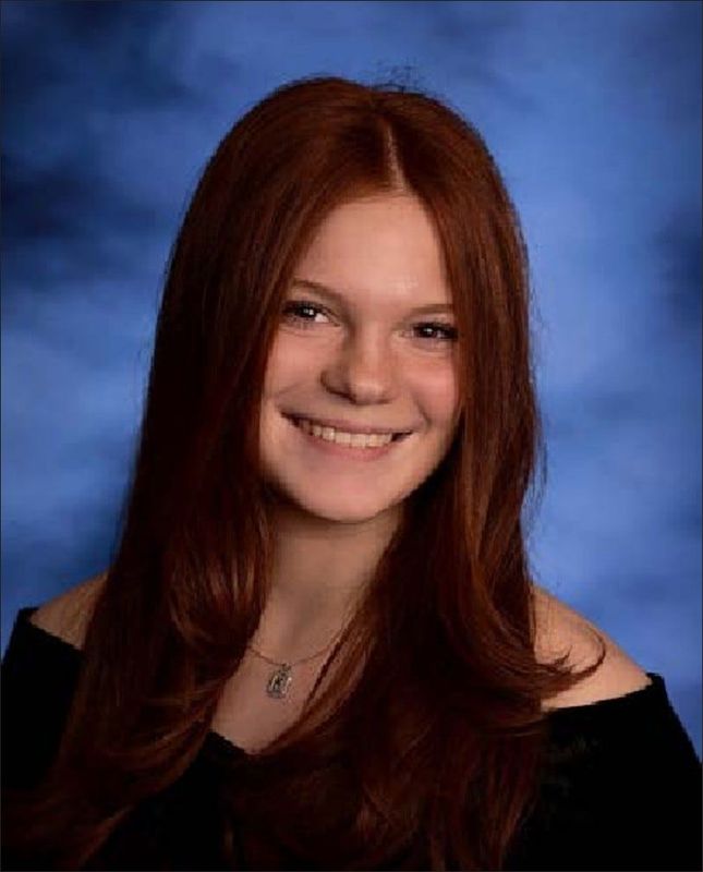 Chapel Field High School female scholar-athlete Kelly Monahan. CHAPEL FIELD ATHLETICS