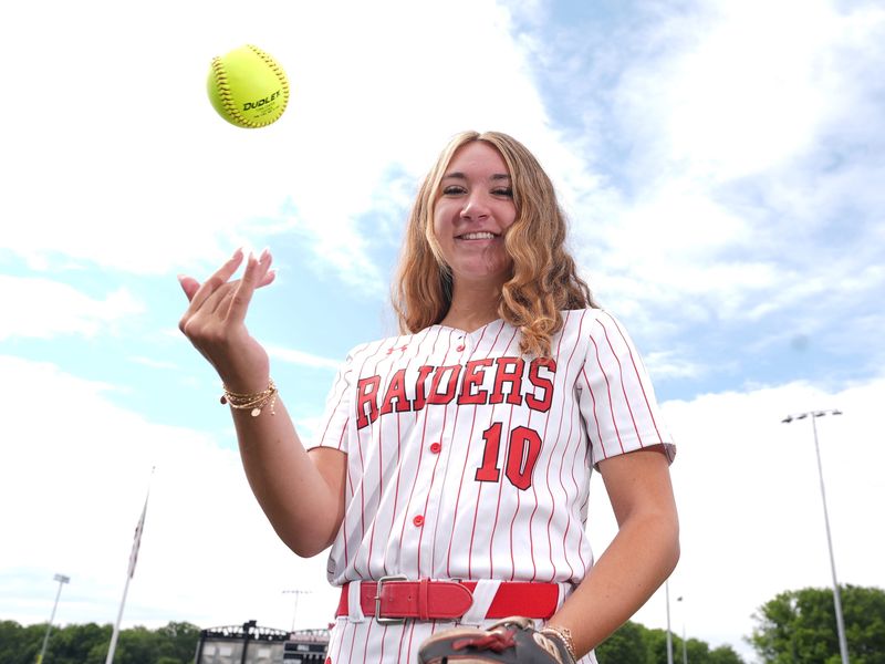 North Rockland senior pitcher Tara Murphy is selected as the Rockland Softball Player of the Year. Murphy was photographed at North Rockland High School on Saturday, June 27, 2026 and will be attending Mercy University in September.