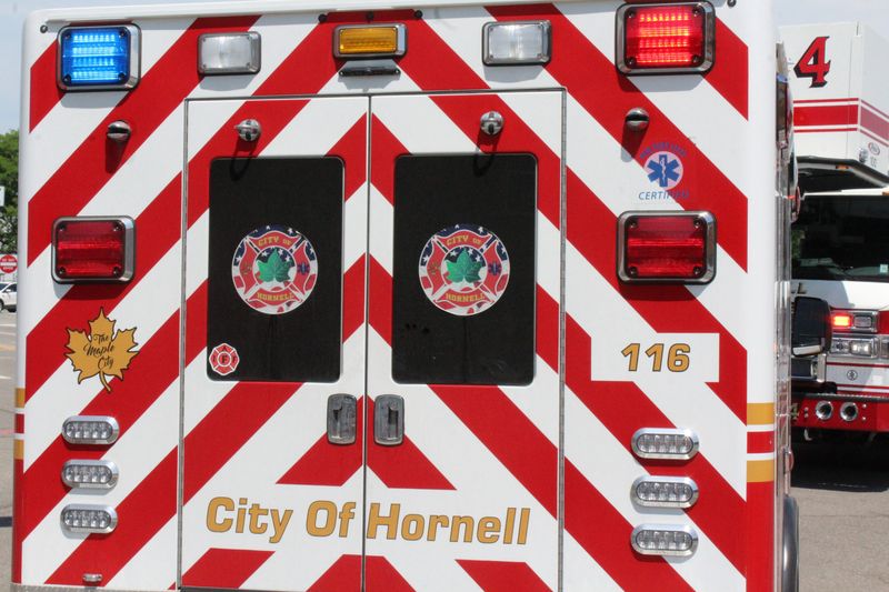 City of Hornell ambulance.