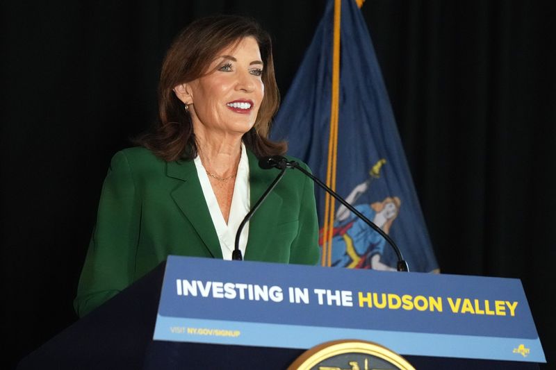 New York Gov. Kathy Hochul and Republican gubernatorial candidate Bruce Blakeman aren't seeing eye-to-eye on prediction market Kalshi's legality.