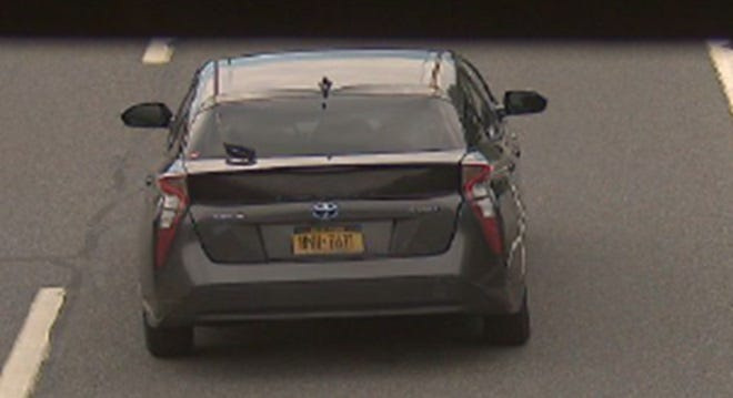 Troopers linked a 2016 gray Toyota Prius bearing New York license plate HNH-7671 to a man sought in relation to a Greenville homicide.