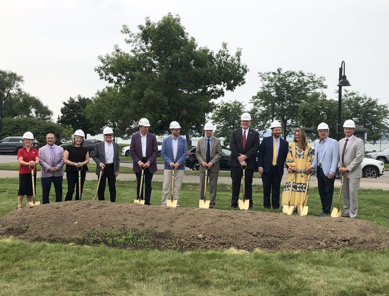 Ground is broken Aug. 10 on a $24 million culinary arts center, which will be built across Lakeshore Drive from Kershaw Park in Canandaigua.
