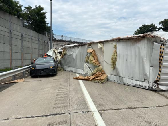 State Police assigned to Troop T, SP Tarrytown, responded to the crash at about 12:20 p.m. Aug. 10 on the southbound Thruway.