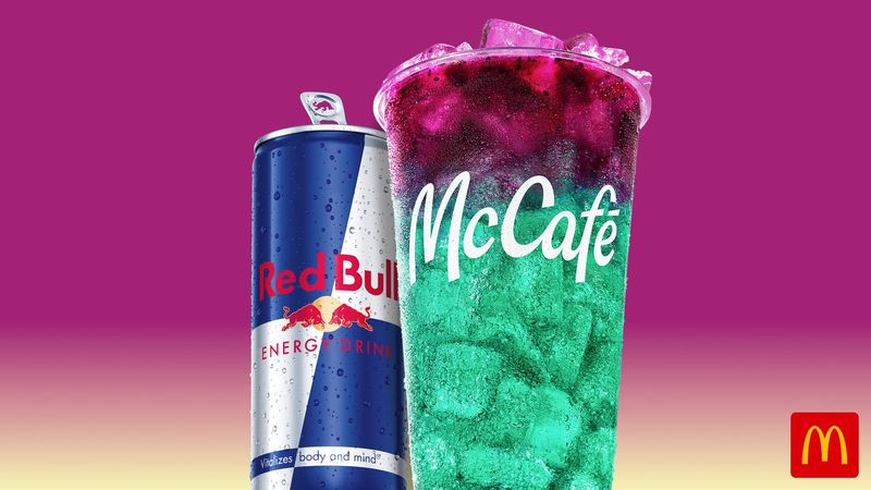 McDonald's is adding the Red Bull Dragonberry Energizer beverage to its menu nationwide, starting Aug. 17.